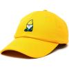 imageDALIX Gnome Embroidered Cotton Baseball Cap Adjustable Dad Hat MensGold