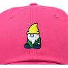 imageDALIX Gnome Embroidered Cotton Baseball Cap Adjustable Dad Hat MensHot Pink