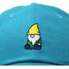 imageDALIX Gnome Embroidered Cotton Baseball Cap Adjustable Dad Hat MensTeal