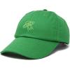 imageDALIX UFO Embroidered Alien Dad Hat Cotton Baseball Cap Adjustable MensKelly Green