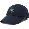 imageDALIX UFO Embroidered Alien Dad Hat Cotton Baseball Cap Adjustable MensNavy Blue
