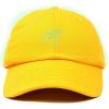 imageDALIX UFO Embroidered Alien Dad Hat Cotton Baseball Cap Adjustable MensGold