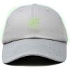 imageDALIX UFO Embroidered Alien Dad Hat Cotton Baseball Cap Adjustable MensGray