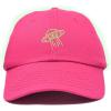 imageDALIX UFO Embroidered Alien Dad Hat Cotton Baseball Cap Adjustable MensHot Pink