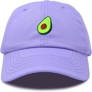 imageDALIX Green Avocado Hat Mens Womens Food Baseball Cap WashedLavender