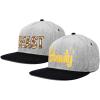 imageDALIX Beauty and Beast Hat Set Men Women Flat Bill Couples CapBlack Light Gray