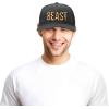 imageDALIX Beauty and Beast Hat Set Men Women Flat Bill Couples CapDark Gray