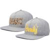 imageDALIX Beauty and Beast Hat Set Men Women Flat Bill Couples CapLight Gray