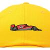 imageDALIX Formula Racing Car Embroidered Cap Cotton Baseball Summer Cool Dad Hat MensGold