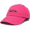 imageDALIX Formula Racing Car Embroidered Cap Cotton Baseball Summer Cool Dad Hat MensHot Pink