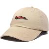 imageDALIX Formula Racing Car Embroidered Cap Cotton Baseball Summer Cool Dad Hat MensKhaki