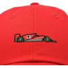imageDALIX Formula Racing Car Embroidered Cap Cotton Baseball Summer Cool Dad Hat MensRed