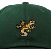 imageDALIX Gecko Cap Embroidered Mens Cotton Dad Hat Baseball HatDark Green