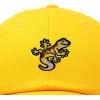 imageDALIX Gecko Cap Embroidered Mens Cotton Dad Hat Baseball HatGold