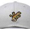 imageDALIX Gecko Cap Embroidered Mens Cotton Dad Hat Baseball HatGray