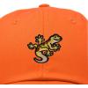 imageDALIX Gecko Cap Embroidered Mens Cotton Dad Hat Baseball HatOrange