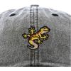 imageDALIX Gecko Cap Embroidered Mens Cotton Dad Hat Baseball HatWashed Black