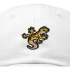 imageDALIX Gecko Cap Embroidered Mens Cotton Dad Hat Baseball HatWhite
