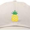 imageDALIX Pineapple Hat Unstructured Cotton Baseball CapBeige