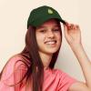 imageDALIX Pineapple Hat Unstructured Cotton Baseball CapDark Green