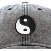 imageDALIX Ying Yang Dad Hat Baseball Cap Zen Peace Balance Philosophy VintageBlack