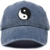 imageDALIX Ying Yang Dad Hat Baseball Cap Zen Peace Balance Philosophy VintageNavy Blue