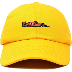 imageDALIX Formula Racing Car Embroidered Cap Cotton Baseball Summer Cool Dad Hat MensGold