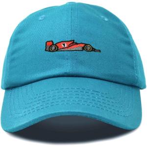 imageDALIX Formula Racing Car Embroidered Cap Cotton Baseball Summer Cool Dad Hat MensTeal
