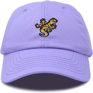 imageDALIX Gecko Cap Embroidered Mens Cotton Dad Hat Baseball HatLavender