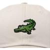 imageDALIX Alligator Cap Embroidered Mens Cotton Dad Hat Baseball HatBeige