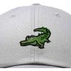 imageDALIX Alligator Cap Embroidered Mens Cotton Dad Hat Baseball HatGray