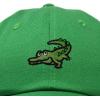 imageDALIX Alligator Cap Embroidered Mens Cotton Dad Hat Baseball HatKelly Green