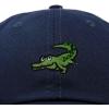 imageDALIX Alligator Cap Embroidered Mens Cotton Dad Hat Baseball HatNavy Blue