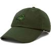 imageDALIX Alligator Cap Embroidered Mens Cotton Dad Hat Baseball HatOlive
