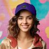 imageDALIX Alligator Cap Embroidered Mens Cotton Dad Hat Baseball HatPurple