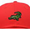 imageDALIX Alligator Cap Embroidered Mens Cotton Dad Hat Baseball HatRed