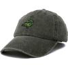 imageDALIX Alligator Cap Embroidered Mens Cotton Dad Hat Baseball HatWashed Gray