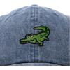 imageDALIX Alligator Cap Embroidered Mens Cotton Dad Hat Baseball HatWashed Navy Blue