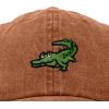 imageDALIX Alligator Cap Embroidered Mens Cotton Dad Hat Baseball HatWashed Orange