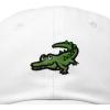 imageDALIX Alligator Cap Embroidered Mens Cotton Dad Hat Baseball HatWhite