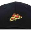 imageDALIX Pizza Slice Embroidered Dad Cap Cotton Baseball Hat UnisexBlack