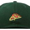 imageDALIX Pizza Slice Embroidered Dad Cap Cotton Baseball Hat UnisexDark Green
