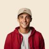 imageDALIX Pizza Slice Embroidered Dad Cap Cotton Baseball Hat UnisexKhaki