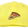 imageDALIX Pizza Slice Embroidered Dad Cap Cotton Baseball Hat UnisexMinion Yellow