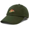 imageDALIX Pizza Slice Embroidered Dad Cap Cotton Baseball Hat UnisexOlive