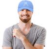 imageDALIX Sad Face Hat Mens Womens Sadface Frowning Baseball CapLight Blue