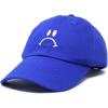 imageDALIX Sad Face Hat Mens Womens Sadface Frowning Baseball CapRoyal Blue