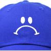 imageDALIX Sad Face Hat Mens Womens Sadface Frowning Baseball CapRoyal Blue