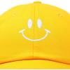 imageDALIX Smile Baseball Cap Smiling Face Happy Dad Hat Men Women TeensGold