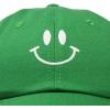 imageDALIX Smile Baseball Cap Smiling Face Happy Dad Hat Men Women TeensKelly Green